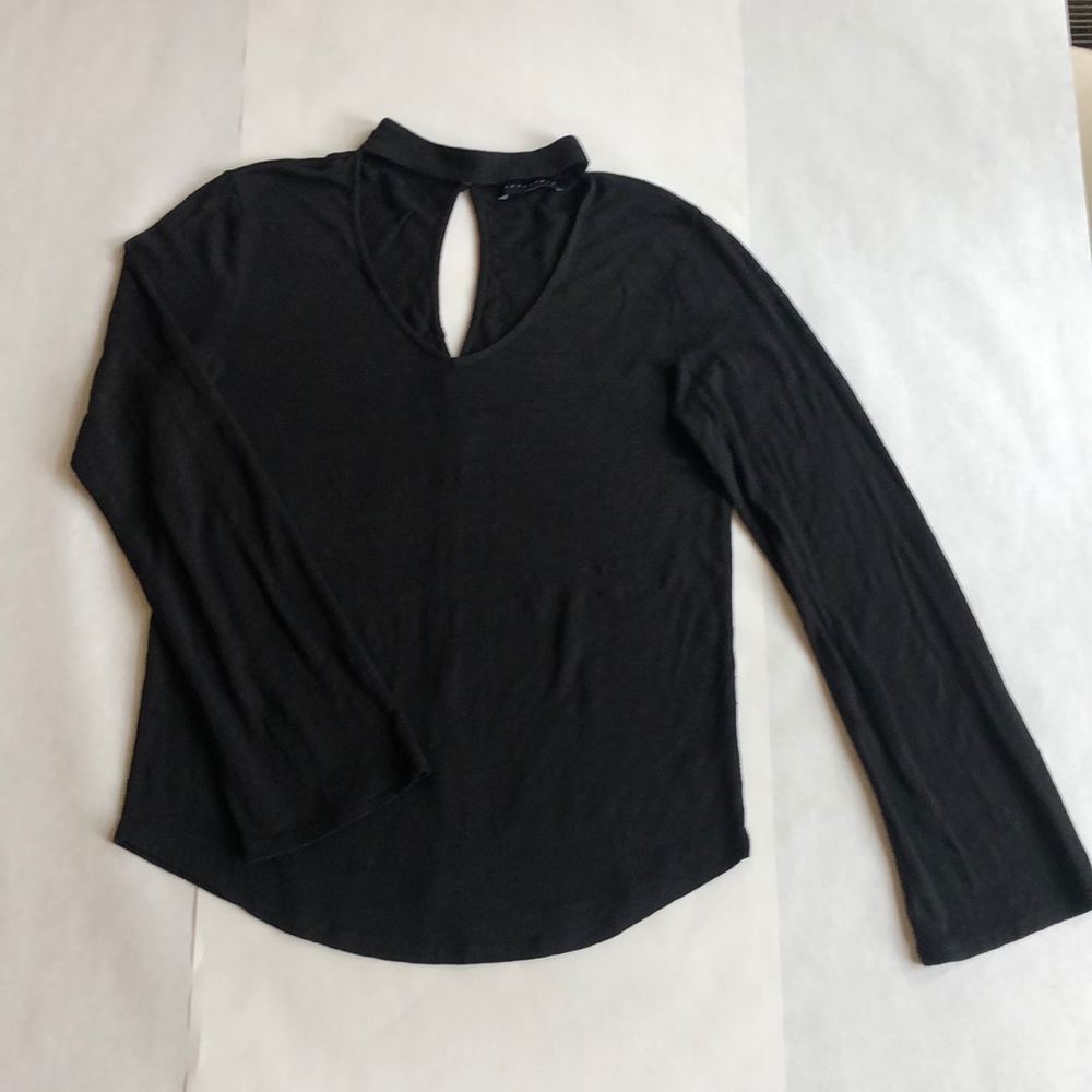 Sanctuary Genavieve Mock Choker Neck Top
